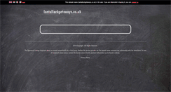 Desktop Screenshot of lantallackgetaways.co.uk