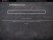 Tablet Screenshot of lantallackgetaways.co.uk